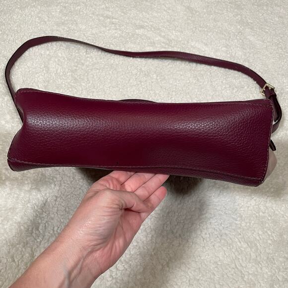 Kate Spade Kay Street Small Felix Satchel Handbag Pebbled Leather Crossbody - Picture 6 of 15